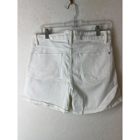Women Pilcro and the Letterpress Slim Boyfriend Sz 28 Jean Shorts With Distressi - Picture 4 of 9